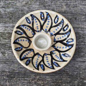 Ceramiczna podstawka do Palo Santo beżowa - obrazek 2