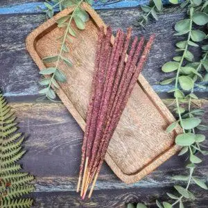 Żywice rytualne na patyku Róża - obrazek 2