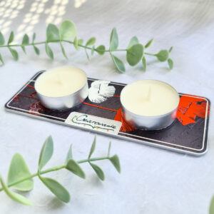 Podstawka pod świeczki tealight podwójna maki - obrazek 6