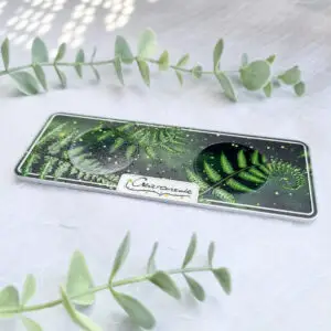 Podstawka pod świeczki tealight podwójna paprocie - obrazek 7