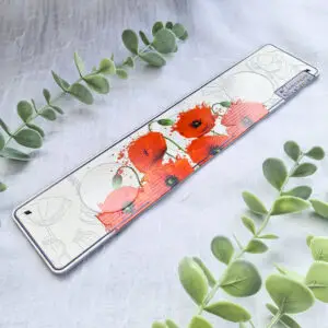 Podstawka pod świeczki tealight potrójna maki - obrazek 9