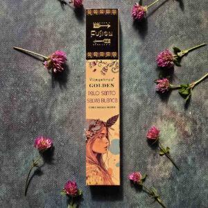 Kadzidełka Golden Fusion Palo Santo i Biała Szałwia - obrazek 2