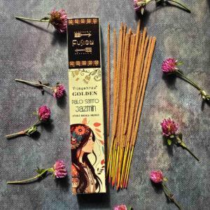 Kadzidełka Golden Fusion Palo Santo i Jaśmin