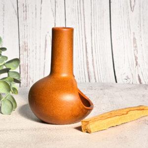 Ceramiczna podstawka do Palo Santo typu kominek - obrazek 4