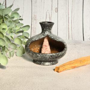 Ceramiczna podstawka do Palo Santo typu kominek - obrazek 4