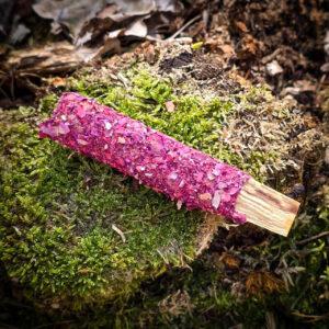 Palo Santo w płatkach róży
