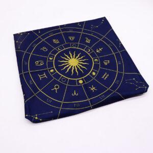 Tkanina do Czytania Tarota - Zodiak (75x75 cm) - obrazek 4