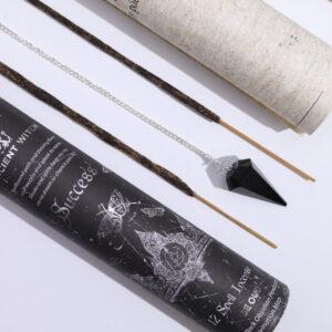 Kadzidełka Zaklęcie Ancient Witch - Sukces - Wahadełko Czarny Obsydian - obrazek 5