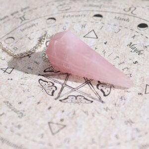Kadzidełka Zaklęcie Ancient Witch - Miłość - Wahadełko Kwarc Różowy - obrazek 5