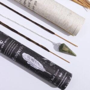 Kadzidełka Zaklęcie Ancient Witch - Dobrobyt - Wahadełko Awenturyn - obrazek 6