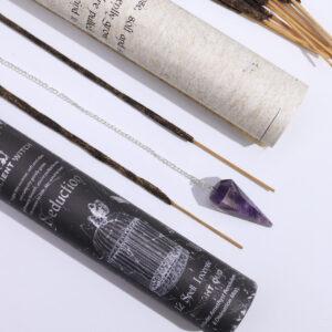 Kadzidełka Zaklęcie Ancient Witch - Uwodzenie - Wahadełko Ametyst - obrazek 6