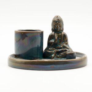Wielofunkcyjna Podstawka pod Kadzidełka Budda - Niebieska - obrazek 2