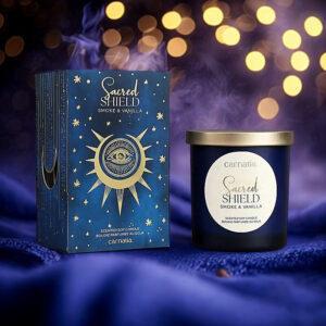 Świeca Sojowa Carnatia Starry Spell w szkle Dymna Wanilia - obrazek 2