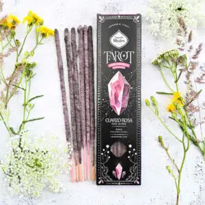 Kadzidełka Sagrada Madre Tarot Gems Kwarc Różowy