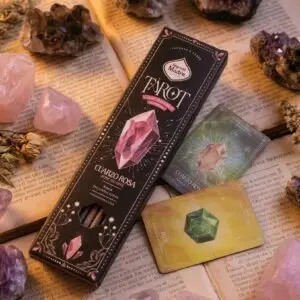 Kadzidełka Sagrada Madre Tarot Gems Kwarc Różowy - obrazek 4